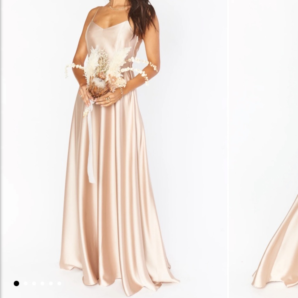 Show Me Your Mumu Champagne Fath Maxi Dress - never worn.